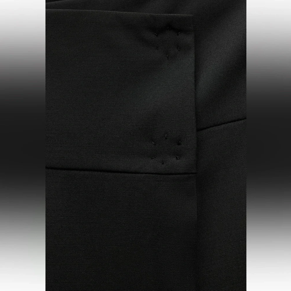 BOX PLEAT MIDI SKIRT ZW COLLECTION